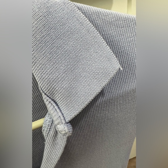 ZARA ribbed polo cotton knit dress - Picture 11 of 11